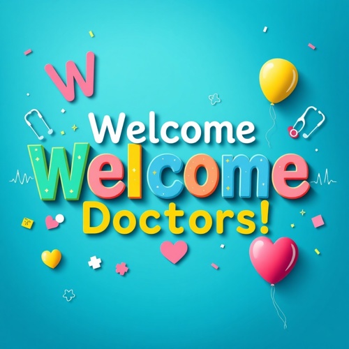 Here is the word art celebrating the addition of two new doctors to your medical practice. It incorporates colorful elements and medical symbols to create a festive atmosphere. Enjoy! (1).jpeg